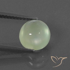 2.37ct Naturel Pale Green  Préhnite, ovale, Transparent / Translucide