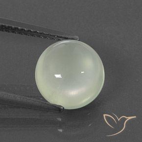 2.83ct Naturel Warm Light Green  Préhnite, ovale, Transparent / Translucide
