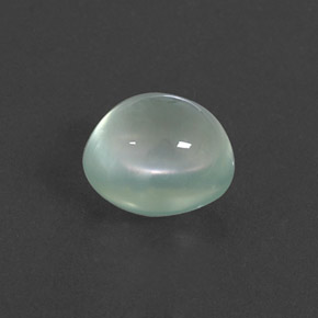 Préhnite vert naturelle transparent, 2,82 ct, transparent / translucide
