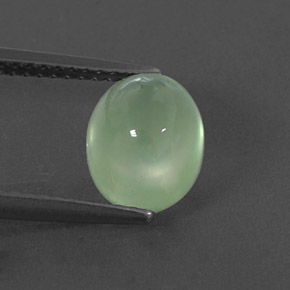 Prehnite Vert naturelle Transparent, 3.05 ct, Transparent / Translucide