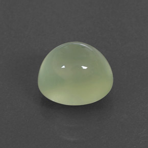 Préhnite vert naturelle transparent, 1,88 ct, transparent / translucide