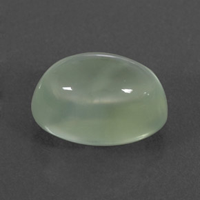 Préhnite vert naturelle transparent, 2,43 ct, transparent / translucide