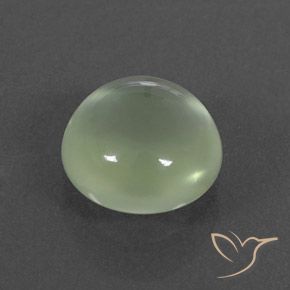 Préhnite Pale Green  naturelle Tour, 1.86 ct, Transparent / Translucide