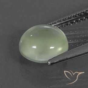 Préhnite Pale Green  naturelle Tour, 1.86 ct, Transparent / Translucide