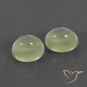 Shop natural 5.57ct Light Green  Préhnite gems, ovale, from Afrique du Sud at GemSelect. In stock, global shipping!