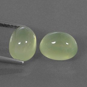 Achetez naturel ct vert préhnite gems, transparent, en provenance afrique du sud chez gemselect. en stock, livraison internationale!