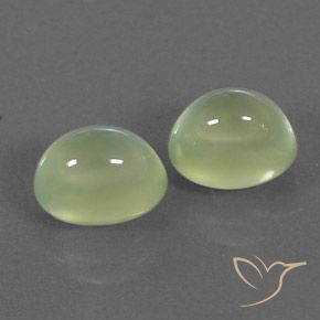 Shop natural 4.75ct Yellow Green  Préhnite gems, ovale, from Afrique du Sud at GemSelect. In stock, global shipping!