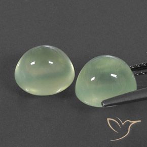 Shop natural 6.11ct Yellow Green  Préhnite gems, ovale, from Afrique du Sud at GemSelect. In stock, global shipping!