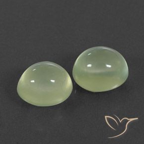Shop natural 5.48ct Yellow Green  Préhnite gems, ovale, from Afrique du Sud at GemSelect. In stock, global shipping!