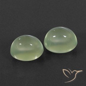 Shop natural 5.41ct Yellow Green  Préhnite gems, ovale, from Afrique du Sud at GemSelect. In stock, global shipping!