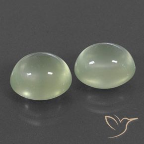 Shop natural 7.78ct Light Green  Préhnite gems, ovale, from Afrique du Sud at GemSelect. In stock, global shipping!