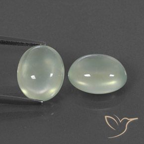 Shop natural 6.48ct Light Hazel Green    Préhnite gems, ovale, from Afrique du Sud at GemSelect. In stock, global shipping!
