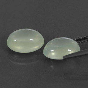 Achetez naturel ct vert préhnite gems, transparent, en provenance afrique du sud chez gemselect. en stock, livraison internationale!