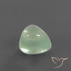 Préhnite Vert poire léger naturelle En forme de poire, 4.29 ct, Transparent