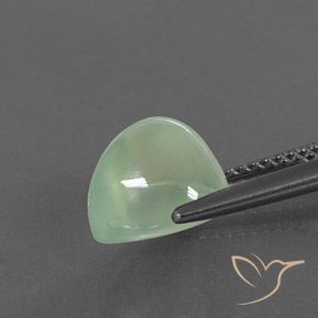 Préhnite Vert poire léger naturelle En forme de poire, 4.29 ct, Transparent