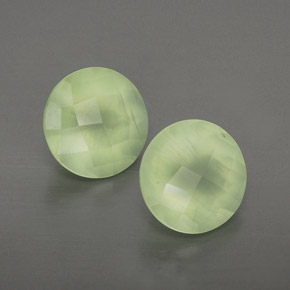 Achetez naturel ct vert préhnite gems, transparent, en provenance afrique du sud chez gemselect. en stock, livraison internationale!