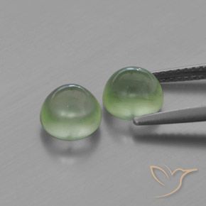 Shop natural 3.40ct Vert très clair Préhnite gems, Tour, from Afrique du Sud at GemSelect. In stock, global shipping!