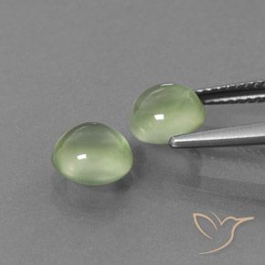 Shop natural 3.24ct Vert jaunâtre Préhnite gems, Tour, from Afrique du Sud at GemSelect. In stock, global shipping!