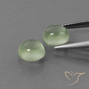 Shop natural 3.67ct Vert jaunâtre Préhnite gems, Tour, from Afrique du Sud at GemSelect. In stock, global shipping!