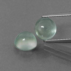 Achetez naturel ct vert préhnite gems, coupe roude, en provenance afrique du sud chez gemselect. en stock, livraison internationale!