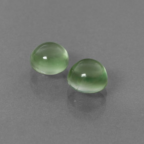 Achetez naturel ct vert préhnite gems, coupe roude, en provenance afrique du sud chez gemselect. en stock, livraison internationale!