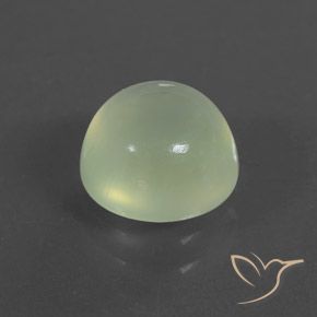 Préhnite Vert poire pâle naturelle Tour, 2.37 ct, Transparent