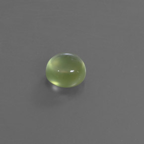 Prehnite Vert naturelle Coupe roude, 1.86 ct, Transparent