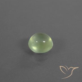 Préhnite Vert pâle naturelle Tour, 2.07 ct, Transparent
