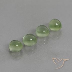 Shop natural 6.22ct Vert jaunâtre Préhnite gems, Tour, from Afrique du Sud at GemSelect. In stock, global shipping!