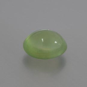 Préhnite vert naturelle transparent, 3,82 ct, transparent / translucide