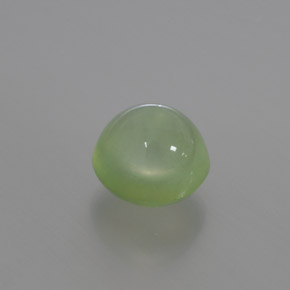 Préhnite vert naturelle transparent, 3,17 ct, transparent / translucide