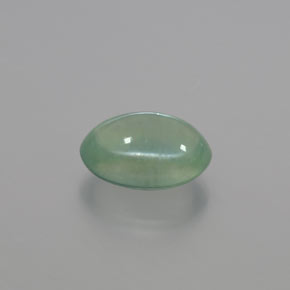 Prehnite Vert clair naturelle Coupe ovale, 1.95 ct, Transparent