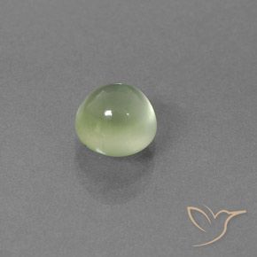 Préhnite Vert clair naturelle Tour, 2.12 ct, Transparent / Translucide