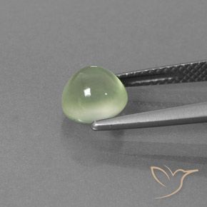 Préhnite Vert clair naturelle Tour, 2.12 ct, Transparent / Translucide
