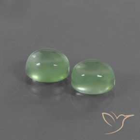 Shop natural 4.62ct Vert jaunâtre Préhnite gems, ovale, from Afrique du Sud at GemSelect. In stock, global shipping!