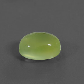 Prehnite Vert jaunâtre naturelle Transparent, 5.82 ct, Transparent / Translucide
