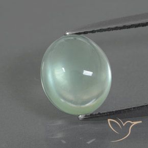 2.69ct Naturel Vert très clair Préhnite, ovale, Transparent
