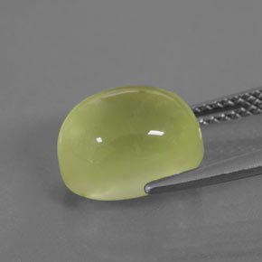 Prehnite Jaune clair naturelle Transparent, 5.33 ct, Transparent / Translucide