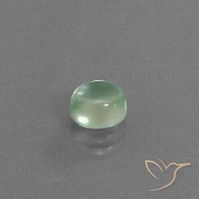 Préhnite Menthe verte naturelle Tour, 1.73 ct, Transparent