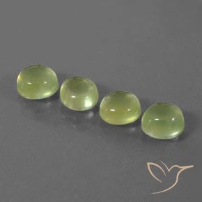 Shop natural 6.69ct Jaune citron léger Préhnite gems, ovale, from Afrique du Sud at GemSelect. In stock, global shipping!