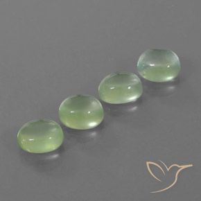Shop natural 9.79ct Vert poire pâle Préhnite gems, ovale, from Afrique du Sud at GemSelect. In stock, global shipping!
