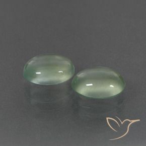 Shop natural 3.77ct Vert jaunâtre Préhnite gems, ovale, from Afrique du Sud at GemSelect. In stock, global shipping!