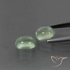 Shop natural 2.70ct Vert poire léger Préhnite gems, ovale, from Afrique du Sud at GemSelect. In stock, global shipping!