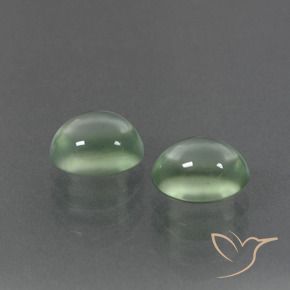 Shop natural 3.47ct Vert clair Préhnite gems, ovale, from Afrique du Sud at GemSelect. In stock, global shipping!