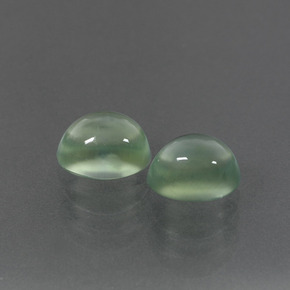 Achetez naturel 3,35ct vert préhnite gems, coupe ovale, en provenance afrique du sud chez gemselect. en stock, livraison internationale!