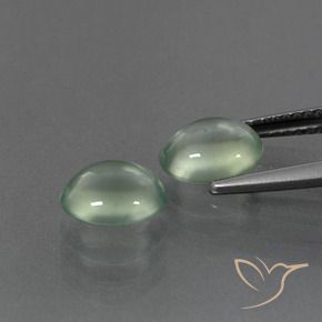 Shop natural 3.11ct Vert clair Préhnite gems, ovale, from Afrique du Sud at GemSelect. In stock, global shipping!
