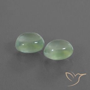 Shop natural 2.76ct Vert jaune léger Préhnite gems, ovale, from Afrique du Sud at GemSelect. In stock, global shipping!
