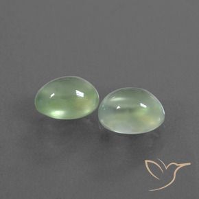 Shop natural 2.65ct Vert jaune léger Préhnite gems, ovale, from Afrique du Sud at GemSelect. In stock, global shipping!