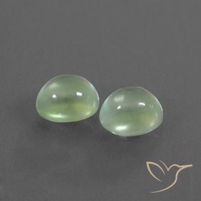 Shop natural 2.91ct Vert lime pâle Préhnite gems, ovale, from Afrique du Sud at GemSelect. In stock, global shipping!