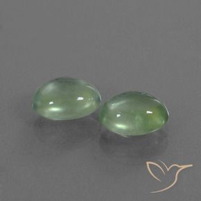 Shop natural 2.62ct Vert jaunâtre Préhnite gems, ovale, from Afrique du Sud at GemSelect. In stock, global shipping!